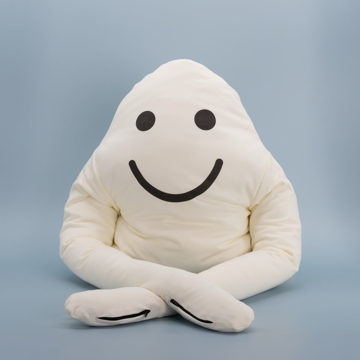 huggii Bezug – Cloud Dancer mit Smiley